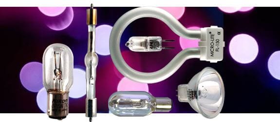 Microscope Bulbs – Tungsten, Halogen, Mercury, Xenon , Metal Halide